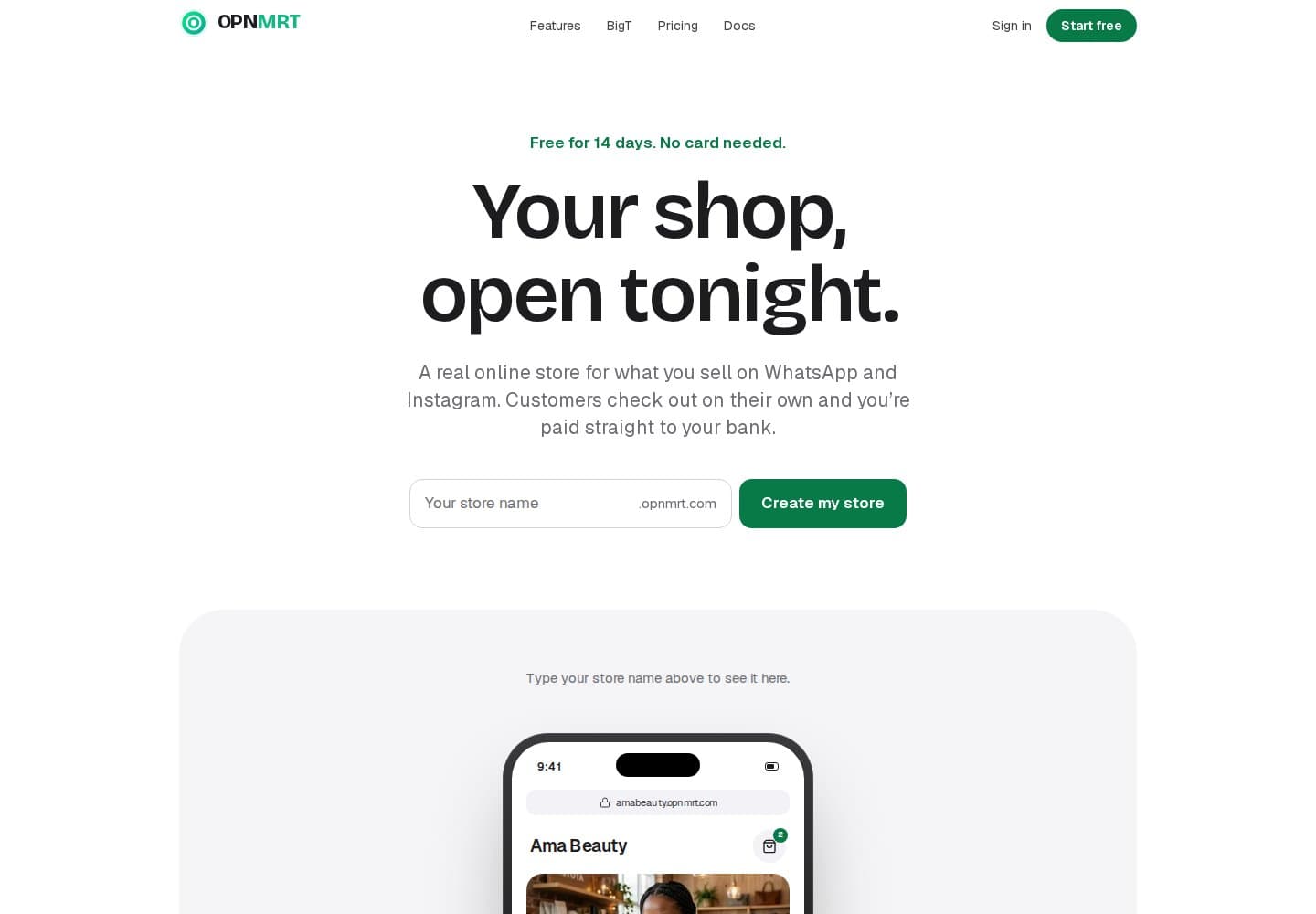 OPNMRT interface